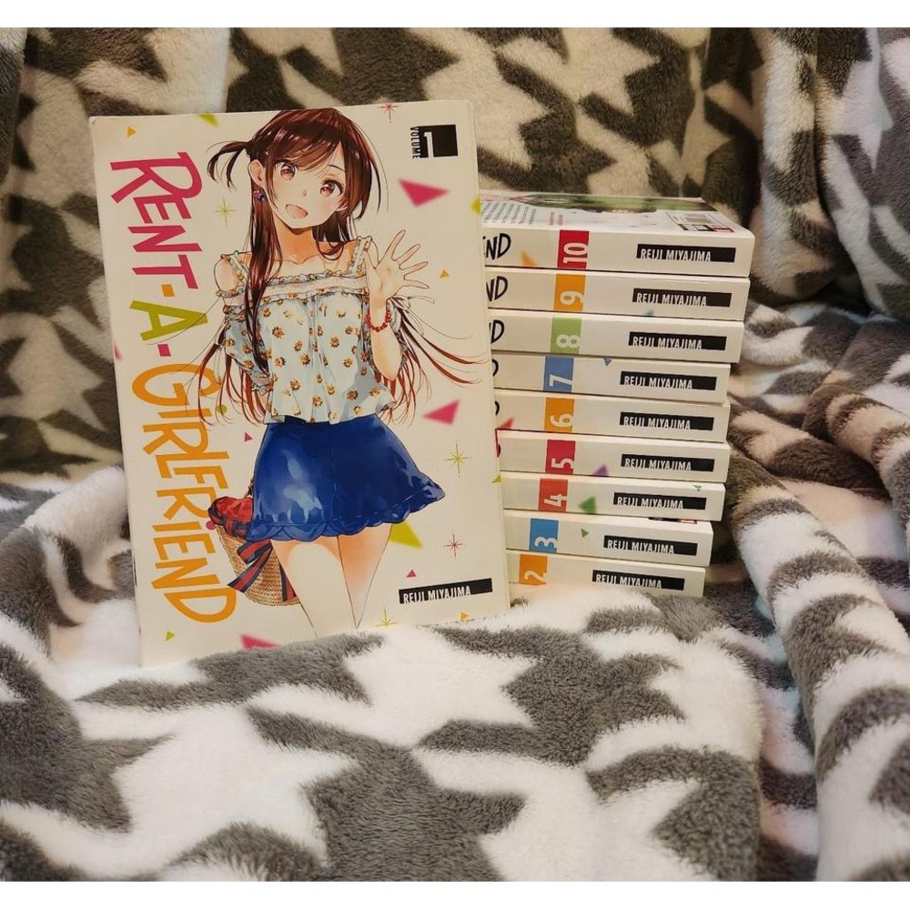 Rent-A-Girlfriend Manga volume 1-10 English
